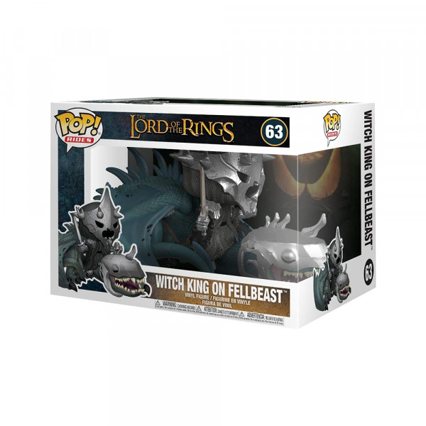 Funko POP! The Lord of the Rings: Witch King on Fellbeast (63)